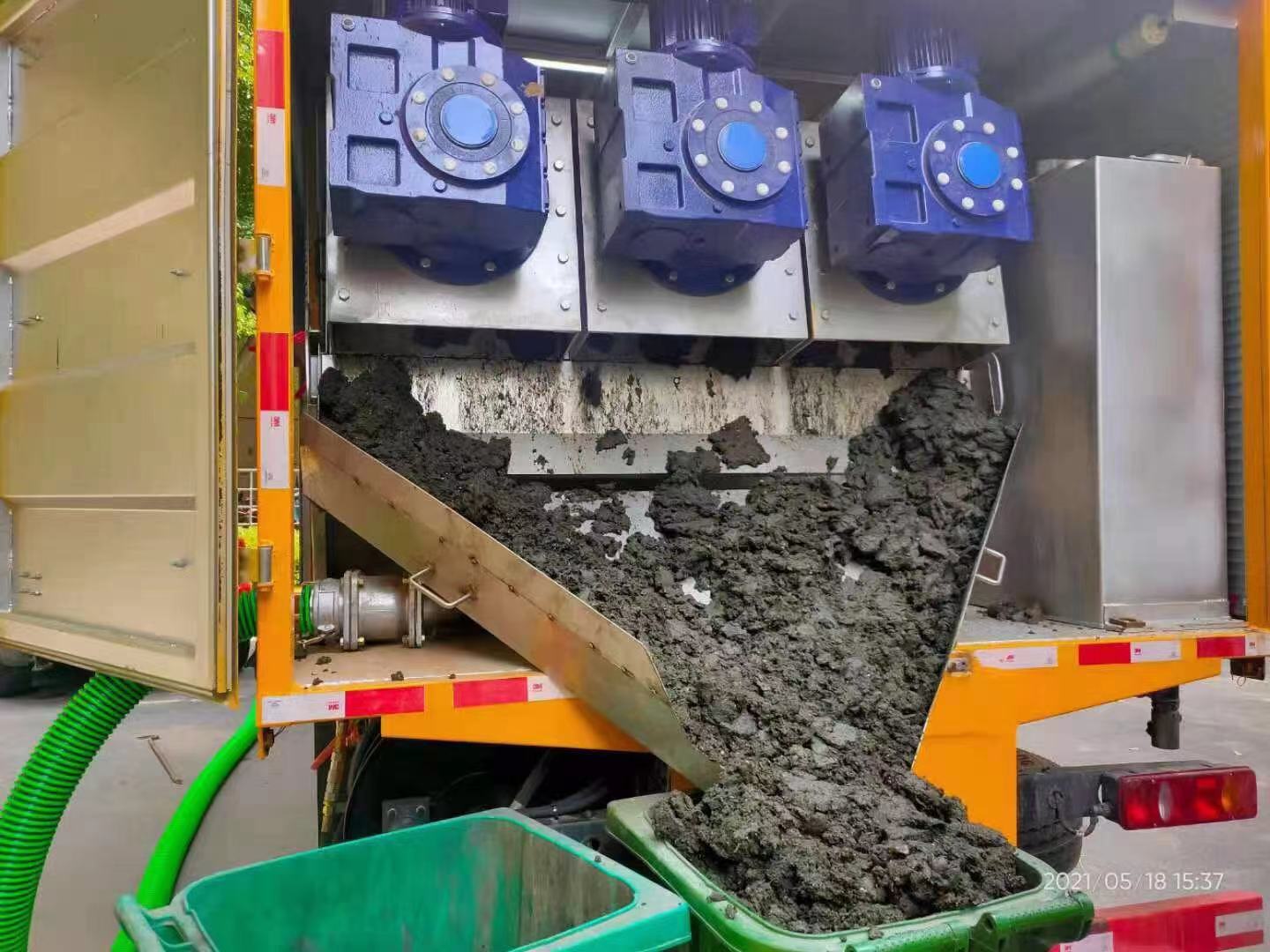 炎陵化粪池清掏城市维护站-泥浆净化干湿分离处理